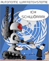 Cartoon: Autonome Waffensysteme (small) by Trumix tagged autonome,waffensysteme,hochkomplexe,verhaltenskodex,un,sicherheitsrat