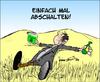 Cartoon: Einfach mal abschalten (small) by Trumix tagged glyphosat,bier,monsanto,gift,unkrautvernichtung