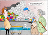 Cartoon: Kassenbon gefaellig ? (small) by Trumix tagged kassenbon,kassierer,supermarkt,verschwendung,ressource,klima