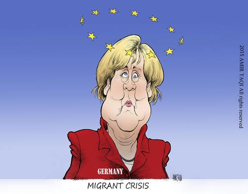 Cartoon: Migrant crisis (medium) by Amir Taqi tagged migrant,crisis