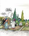 Cartoon: ewige Ruhe (small) by Petra Kaster tagged friedhöfsordnung parkgebührenschnelllebigkeit beschleunigung wirtschftlichkeit religion ewigkeit
