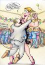 Cartoon: Führungskraft (small) by Petra Kaster tagged gender,fürhrungskräfte,topmangement,personalpolitik,firmenkultur,standardtänze,tango,tanzschulen,tanzen