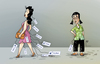 Cartoon: Facebook like cartoon (small) by LAP tagged facebook,like,teen,girl,social,network,women,society,teenage