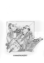 Cartoon: Kammerkonzert (small) by philipolippi tagged musik,klassik,geige