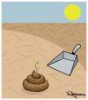 Cartoon: Who cean this shit (small) by Marcelo Rampazzo tagged global,warming