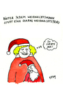 Cartoon: La mere Noel (small) by Florian France tagged weihnachten,xmas,nikolaus,weihnachtsmann,und,frau