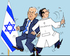 Cartoon: Israel. Koalition? (small) by RachelGold tagged israel,wahlen,netanyahu,pharma,pharmakonzerne,impfstoffe,vakzine