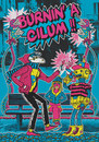 Cartoon: burnin a cilum (small) by elmoro tagged illustration,illustrator,digital,vector,art