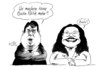 Cartoon: Basta! (small) by Stuttmann tagged gabriel,nahles,spd,parteitag,dresden,vorsitzender,generalsekretärin