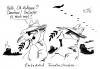 Cartoon: Embedded (small) by Stuttmann tagged bnd,bundesnachrichtendienst,pullach,irak,krieg,usa,steinmeier,cia,befragung