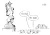 Cartoon: Griechisch (small) by Stuttmann tagged griechisch,griechenland,finanzen,pleite,freiheitsstatue