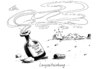 Cartoon: Langzeitwirkung (small) by Stuttmann tagged agenda,2010,spd,schröder,steinmeier,müntefering,hartz,wahlen,bundestagswahl