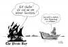 Cartoon: Pirate Bay (small) by Stuttmann tagged internet tauschbörse pirate bay