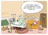 Cartoon: Heimarbeit (small) by FEICKE tagged heimarbeit,gesetz,arbeit,arbeitsplatz,angestellte,heim,familie,privat,worklife