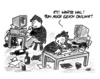 Cartoon: Auch gleich online (small) by achecht tagged online,line,drogen,drugs,drug,computer,koks,droge