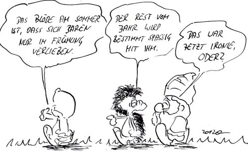 Cartoon: Das Jahr des Bären (medium) by kusubi tagged kusubi