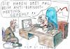 Cartoon: Burnout (small) by Jan Tomaschoff tagged arbeit,burnout,hierarchie