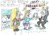 Cartoon: Corona (small) by Jan Tomaschoff tagged corona,vorsicht,massnahmen,china