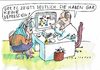 Cartoon: digitale Medizin (small) by Jan Tomaschoff tagged pc,zuwendung,ehealth