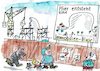 Cartoon: Immobilien (small) by Jan Tomaschoff tagged wohnen,mieten,immobilien