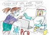 Cartoon: me too (small) by Jan Tomaschoff tagged corona,pandemie,pcr,tests