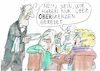 Cartoon: Obergrenze (small) by Jan Tomaschoff tagged migration,obergrenze,stammtisch