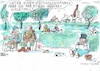 Cartoon: Park (small) by Jan Tomaschoff tagged techniolie,deindustrialisierung,wirtschaft