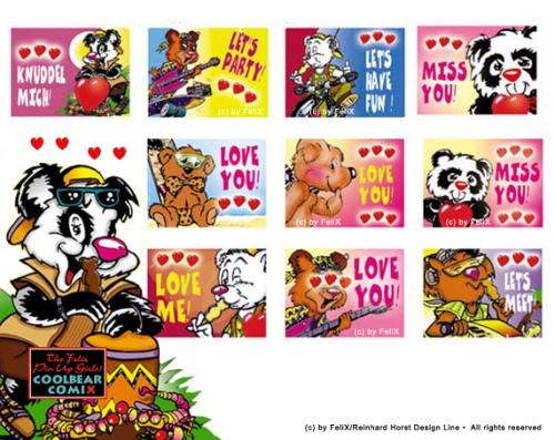 Cartoon: CoolBear  Kids Cartoons (medium) by FeliXfromAC tagged coolbear,coolbär,felix,alias,reinhard,horst,tier,animal,fun,comic,cartoon,illustration,aachen,design,line,hnady,logo,mascot,bear,bär,kid,kind