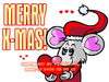 Cartoon: FeliX Wishes A Merry X-Mas! (small) by FeliXfromAC tagged felix,alias,reinhard,horst,design,line,merry,xmas,christmas,frohes,fest,frohe,weihnachten,illustration,illustrator,maus,aachen,nrw,germany,liebe,love,grüsse,greetings,tier,animal,weihnachtskarte