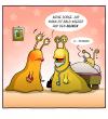 Cartoon: Auf den Beinen (small) by volkertoons tagged volkertoons,cartoon,humor,schnecken,tiere,arzt,doktor,krank,beine,doctor,slug,snail,sick,legs