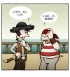 Cartoon: Pi raten (small) by volkertoons tagged piraten pirates mathematics cartoon humor volkertoons