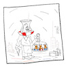 Cartoon: Tee (small) by Hayati tagged cayci,innovation,tea,tee,cay,caydanlik,cartoon,hayati,boyacioglu,berlin