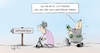 Cartoon: 20210126-Leistungsträger (small) by Marcus Gottfried tagged corona,covid,leistungsträger,leistung,alter,rollator,impfung,impfzentrum,gesundheit,vorrang,prioritäten
