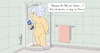 Cartoon: Shampoo (small) by Marcus Gottfried tagged deutscher,gewicht,adipositas,dicke,übergewicht,speck,fett,shampoo,haare,fülle,volumen