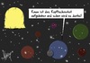 Cartoon: Sonnenfinsternis (small) by Marcus Gottfried tagged sonnenfinsternis,kopftuch,kopftuchverbot,weltall,planeten,sonne,verdunkeln,mond,sterne,marcus,gottfried,cartoon,karikatur