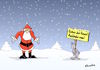Cartoon: Weihnachtsosterhase (small) by Marcus Gottfried tagged weihnachten,ostern,weihnachtsmann,nikolaus,flüchtlinge,rassismus,rassist,ablehnung,rechts,afd,ausländer,hase,staat,klaus,protest,unverständnis,parolen,besorgte,bürger,pegida,schnee,freunde,marcus,gottfried,cartoon,karikatur