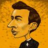 Cartoon: Young Sergei Rachmaninoff (small) by frostyhut tagged rachmaninoff,romantic,classical,music,piano,pianist,composer,russian
