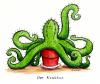Cartoon: Der Kraktus (small) by Kossak tagged krake octopus tintenfisch kaktus cactus blumentopf flowerpot