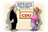 Cartoon: CDU-Parteireform (small) by Harm Bengen tagged cdu,parteireform,tauber,juenger,weiblicher,bunter,mitgliederschwund,harm,bengen,cartoon,karikatur