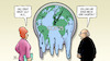 Cartoon: Die Zeit läuft ab (small) by Harm Bengen tagged zeit,uhr,klimaschutz,klimaziele,klimawandel,cop25,klimakonferenz,madrid,harm,bengen,cartoon,karikatur