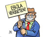 Cartoon: Ebola verbieten (small) by Harm Bengen tagged ebola,verbieten,verbot,krankheit,seuche,virus,panik,usa,westafrika,ansteckung,harm,bengen,cartoon,karikatur