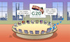 Cartoon: G20-2020 (small) by Harm Bengen tagged g20,videokonferenz,gipfel,riad,riyad,saudi,arabien,usa,trump,krawatte,laptops,twitter,harm,bengen,cartoon,karikatur