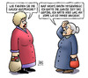 Cartoon: Gauck-Ansprache (small) by Harm Bengen tagged gauck,ansprache,weihnachten,teleprompter,ablesen,kopf,frau,susemil,harm,bengen,cartoon,karikatur