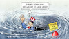 Cartoon: Hormus-Strudel (small) by Harm Bengen tagged strudel,europa,schwimmen,wasser,warm,strasse,hormus,usa,iran,krieg,harm,bengen,cartoon,karikatur