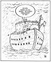 Cartoon: Kreuzfahrt (small) by Harm Bengen tagged kreuzfahrt elefant sintflut regen arche bibel noah wetter tiere