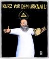 Cartoon: kurz vor dem urknall (small) by Harm Bengen tagged urknall big bang gott god