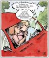 Cartoon: Navigation (small) by Harm Bengen tagged navigation,auto,liebe,sex,rock,kuss,kuß,hand
