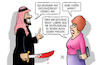 Cartoon: Saudis und Existenzrecht (small) by Harm Bengen tagged existenzrecht,israels,saudi,arabien,kronprinz,krieg,jemen,harm,bengen,cartoon,karikatur