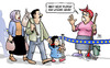 Cartoon: Visegrad (small) by Harm Bengen tagged visegrad,europa,eu,grenzen,wischen,putzfrau,abschrecken,immigration,flucht,flüchtlinge,asyl,abschreckung,horror,harm,bengen,cartoon,karikatur
