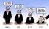 Cartoon: ZEW-Prognose Juli 09 (small) by Harm Bengen tagged zew,prognose,index,wirtschaft,entwicklung,abwärts,versinken,optimismus